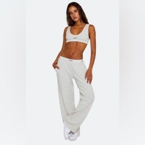 Set Active Heather Grey lounge pants